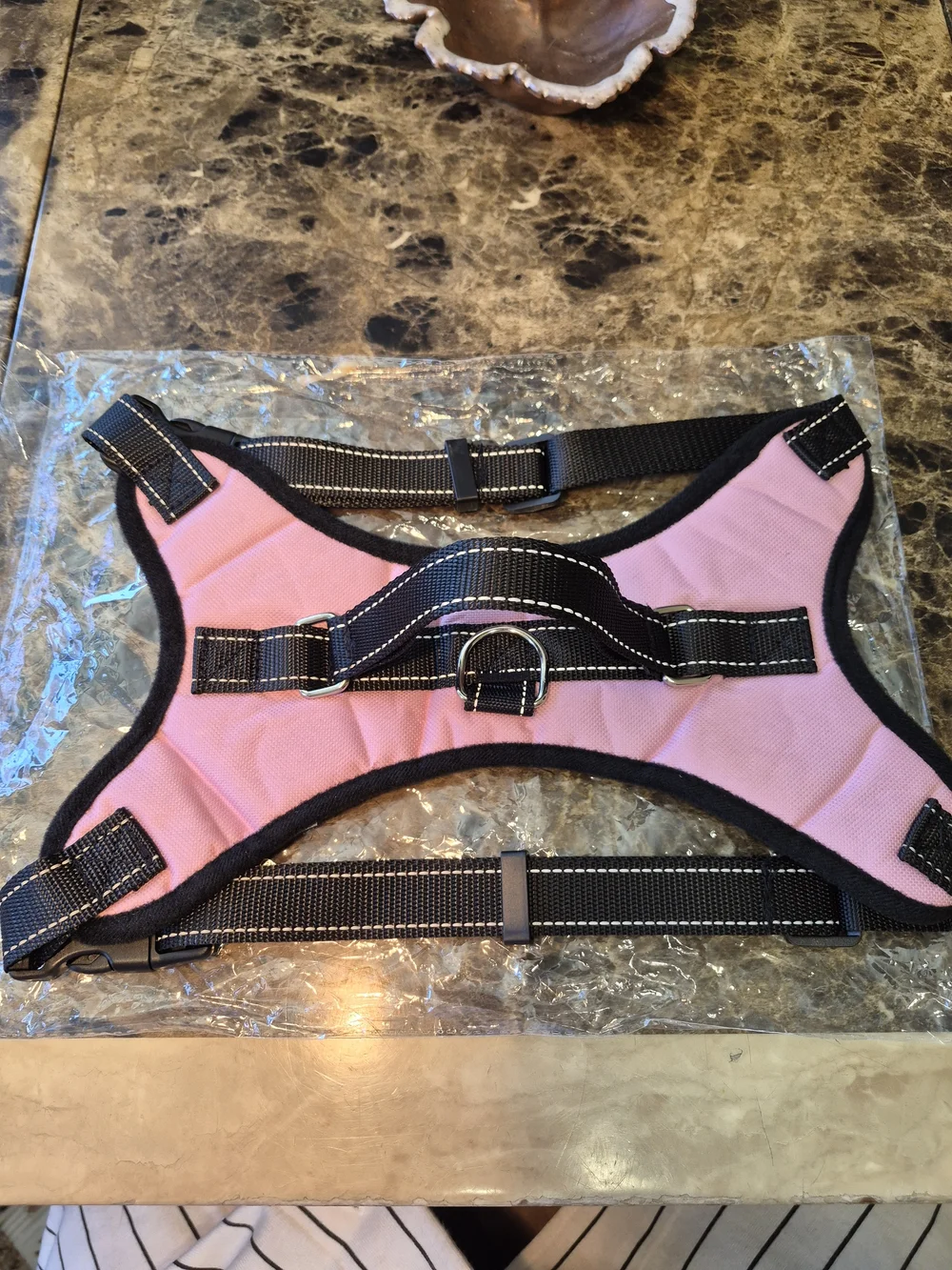 PINK NO Pull Adjustable Dog Pet Vest Harness Quality Nylon large  The Dog Pet Ve